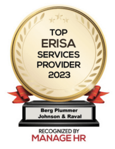 Top ERISA Services Provider 2023